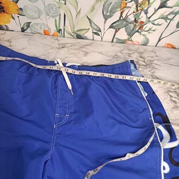 Speedo Mens Swim Trunks XL Board Shorts mesh Lined Drawstring - Picture 10 of 12